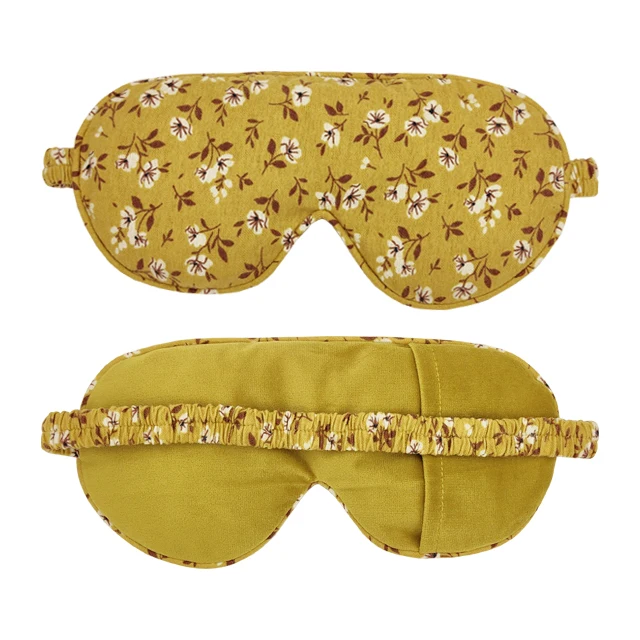 Microwave heated eye masks for Dry Eyes Moist Eye Warm Compress for Therapy Mask with Flaxseed