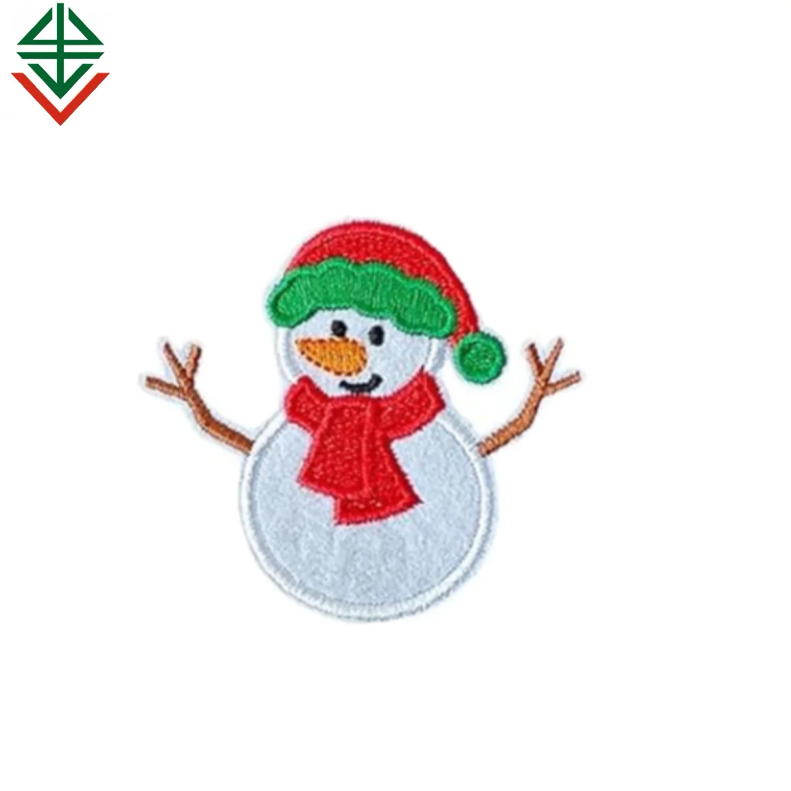Custom Festivals Small Embroidery Patches Christmas Iron on Applique Cute Patches Embroidery