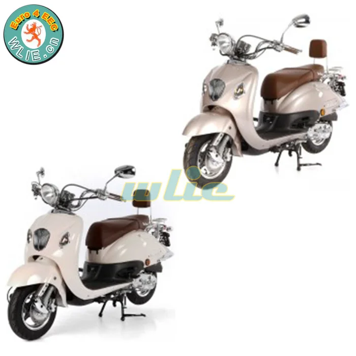  50cc EEC газовые моторные скутеры Ретро 50-3 (Евро