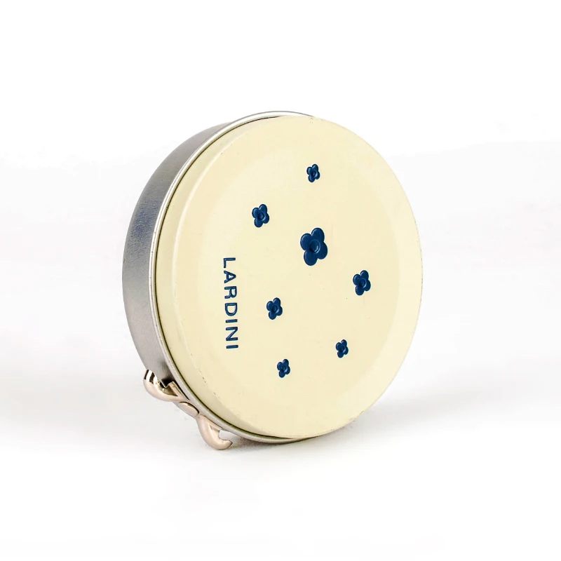 China Manufacturer Round Tin Container Tin Box Packaging Cosmetic Wax Custom Shoe Polish Tin