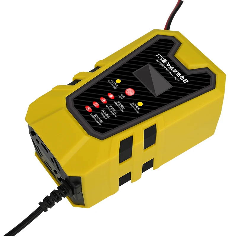 12V2A/3A/5A/10A Pulse Repair Intelligent Battery Charger Car Charger 12 Volt For Lead Acid Li-ion Battery Charger