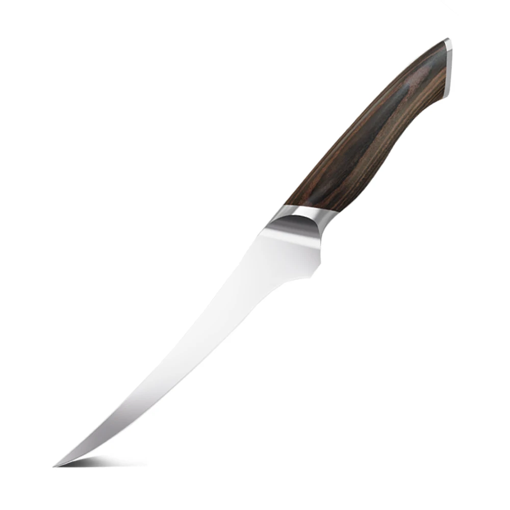 Factory Super Sharp Boning Knife in High Carbon  7 Inch Japanese Fish Knife German 1.4116 Steel Fillet Knife