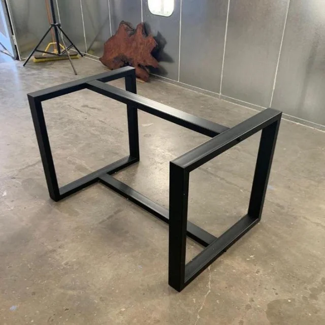 High quality Modern Customize Restaurant Kitchen Office Heavy Duty Furniture Dining Coffee Cast Iron Table Leg