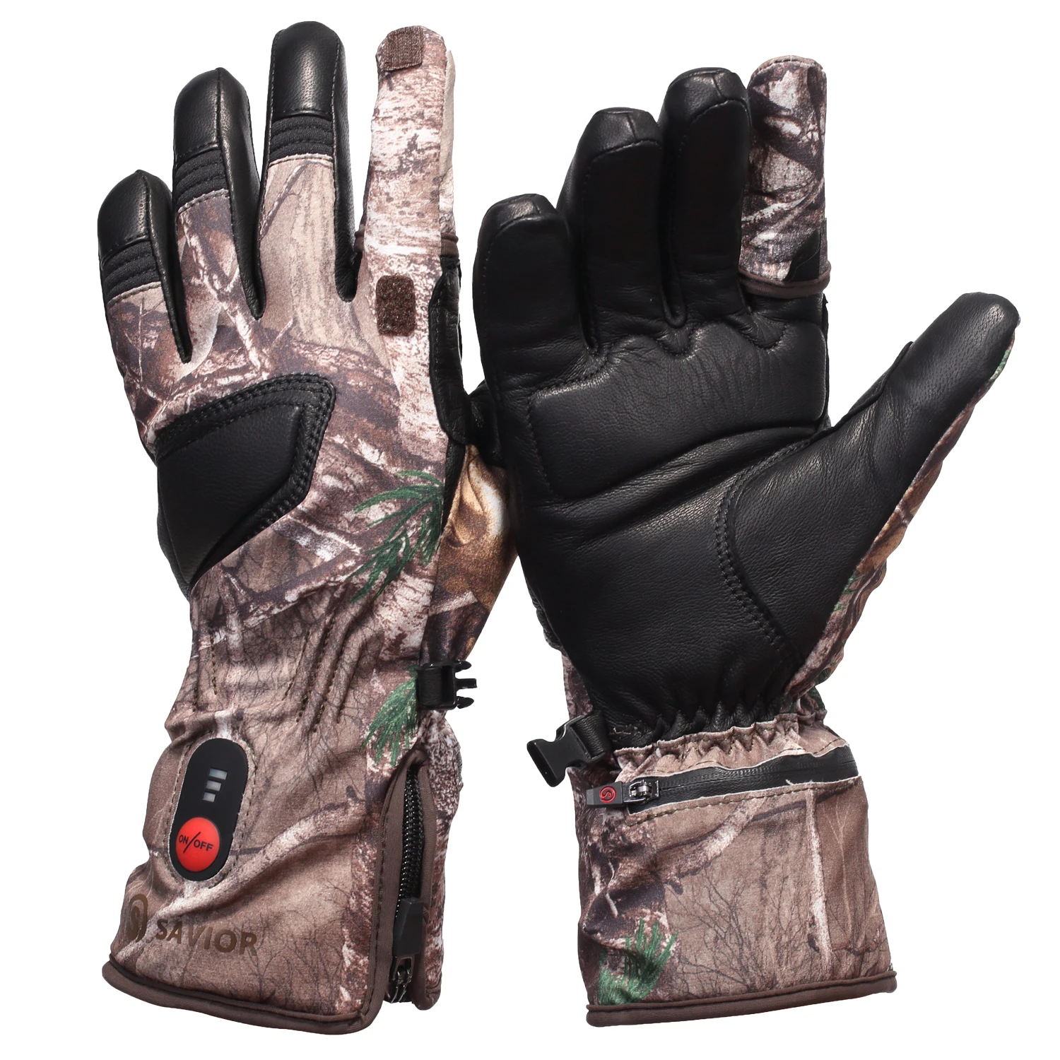 7.4V Lithium Battery Electric Rechargeable Winter Hunting Fishing Heated Gloves