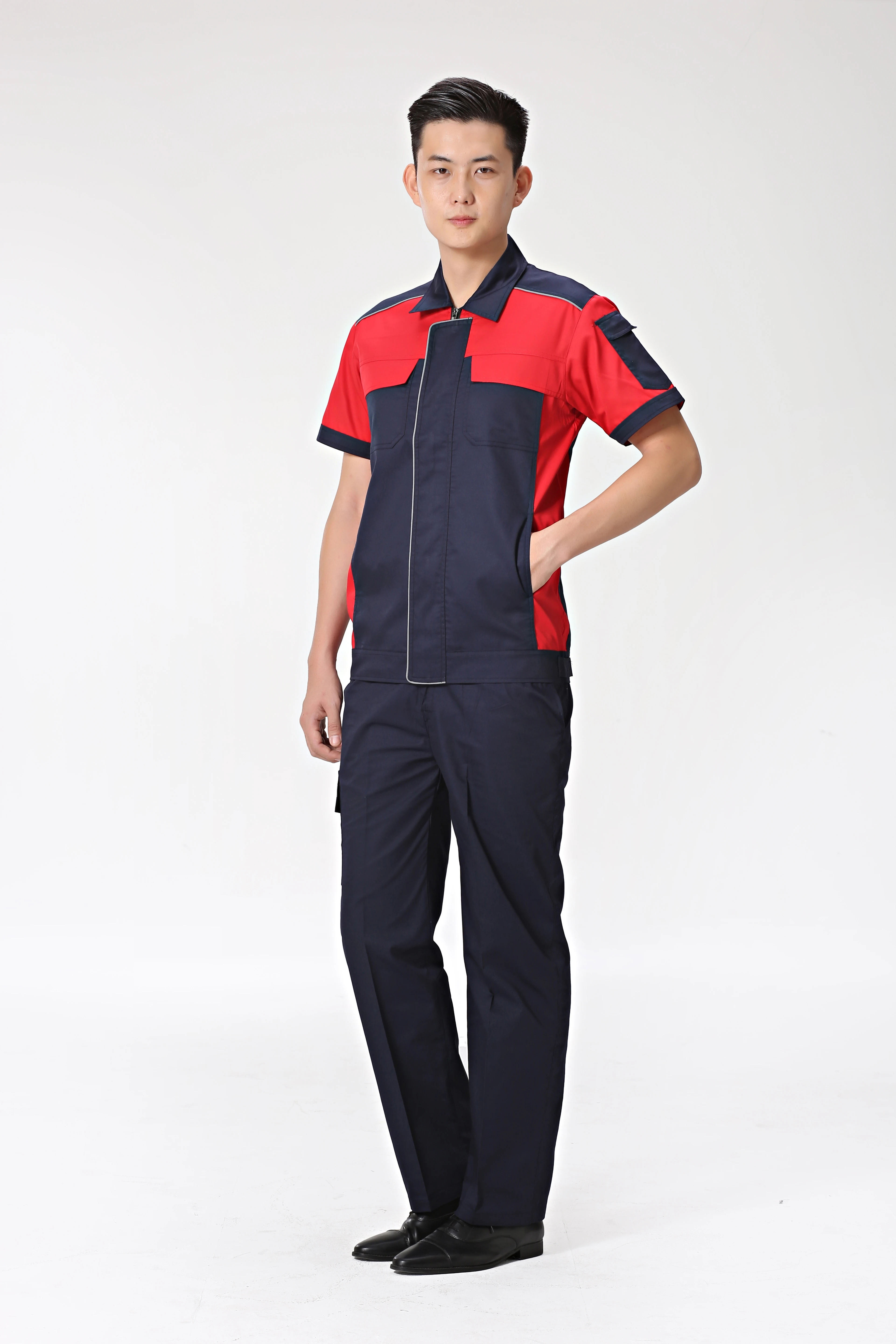 Spring Factory  Auto Repair Worker Wear Suits Work Uniforms Work Clothes