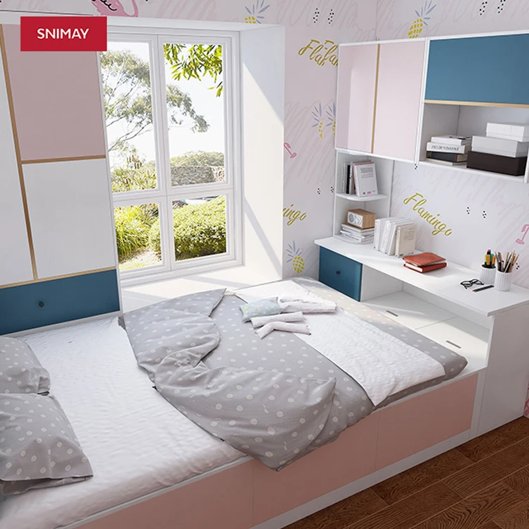 Professional supply of white wooden wardrobe bedroom furniture