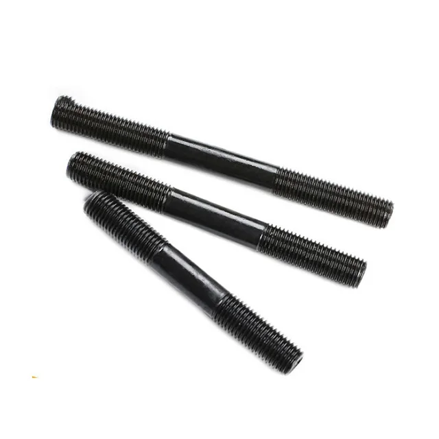 Black High Tensile Astm A193 B7 Stud Bolt M8 M10 M12 M16 Threaded Studs M6-M30