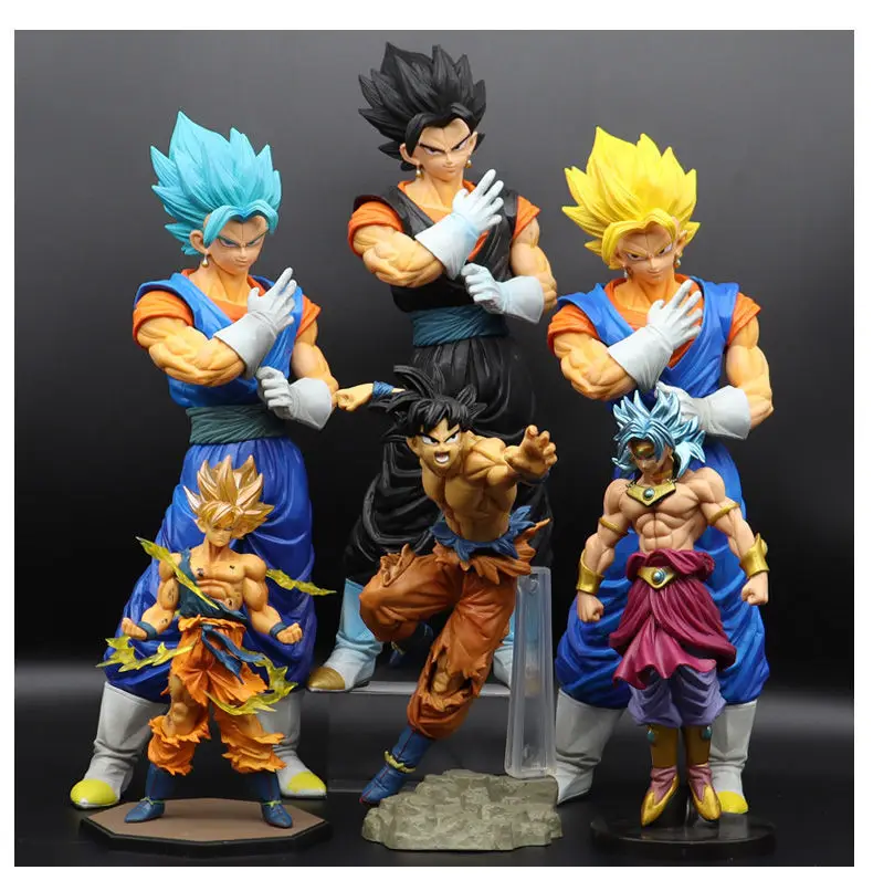 Japanese Anime Dragon Z Balls Frieza Super Saiyan Son Goku Action Figures