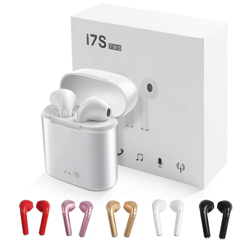 
No MOQ factory direct sell i7s mini wireless earphones earbuds for android IOS 