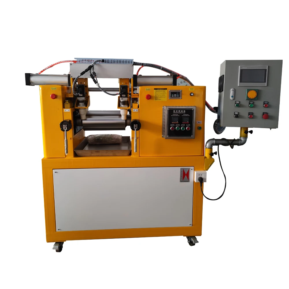 Lab Double Roller Rubber Two Roll Mill