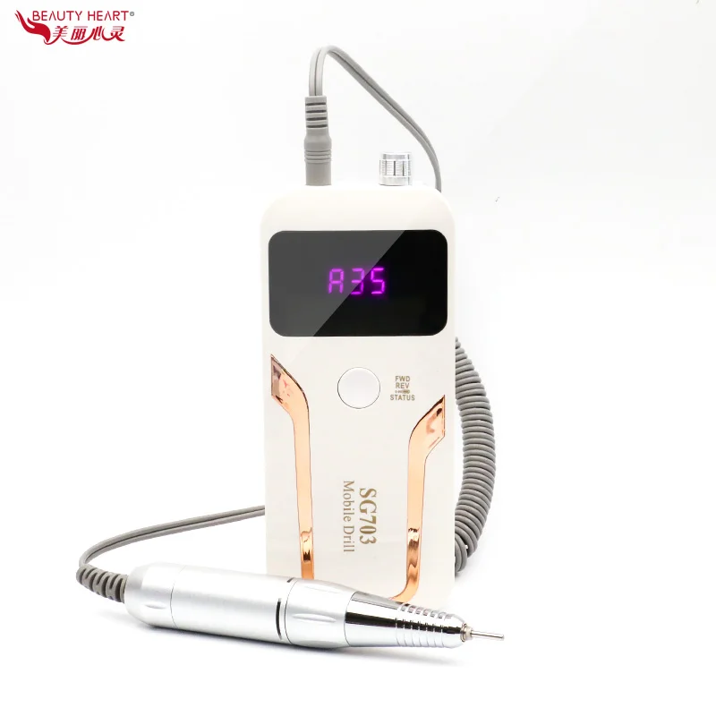 High Quality Strong Power Manicure Micromotor 35000rpm Nail Drill Electric Nail Drill