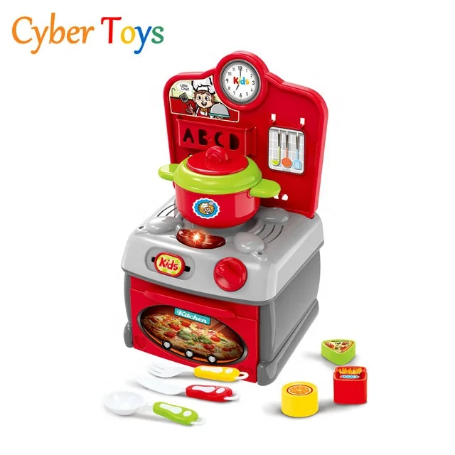 
Simulated kitchen suit girls gifts parent-child interactive kids toy set 