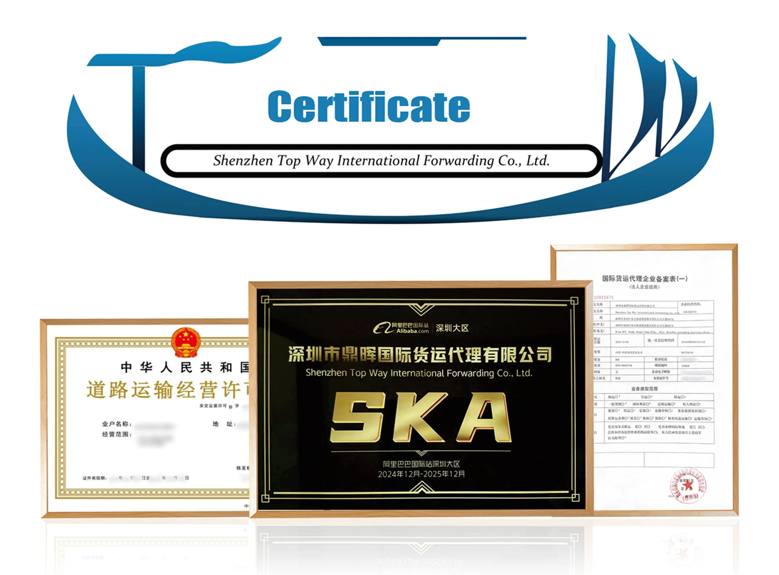 Inspection and quality control services, inspection and credit management, certification services