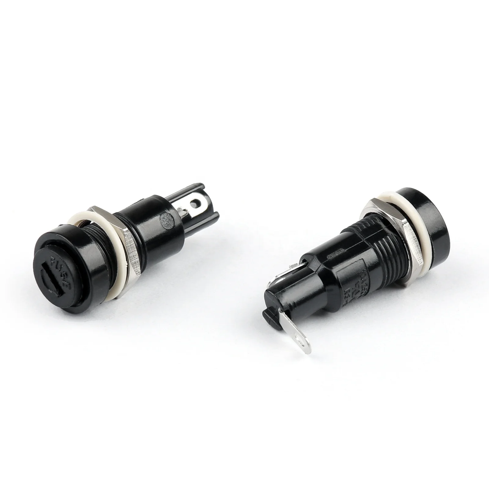 Очень низкий профиль металла или пластиковые R3-11 Панель Крепление Шасси держатель предохранителя 10A 250VAC для 5x20 мм стекло керамический предохранитель патронного типа