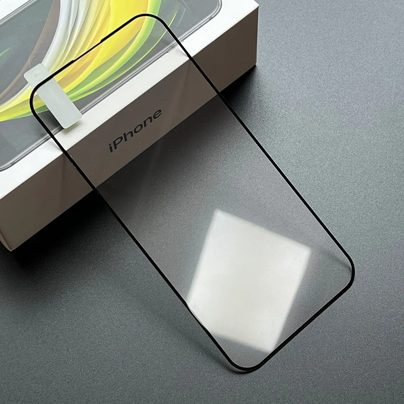 For Iphone 12 13 14 Pro Max Screen Protector Full Cover Mobile Phone Tempered Glass Screen Protector
