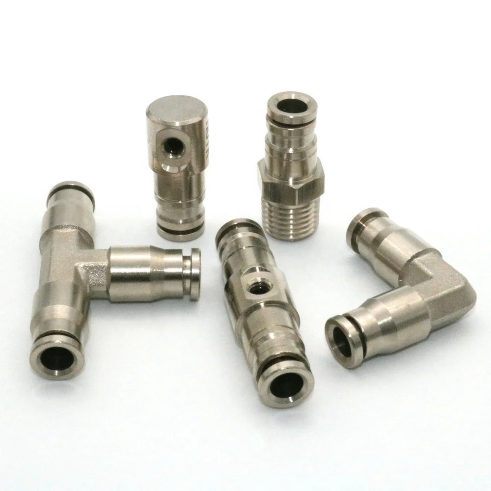 High Pressure 1/4'  Irrigation Watering System Pneumatic Fittings Pipe Check Pipe Connector