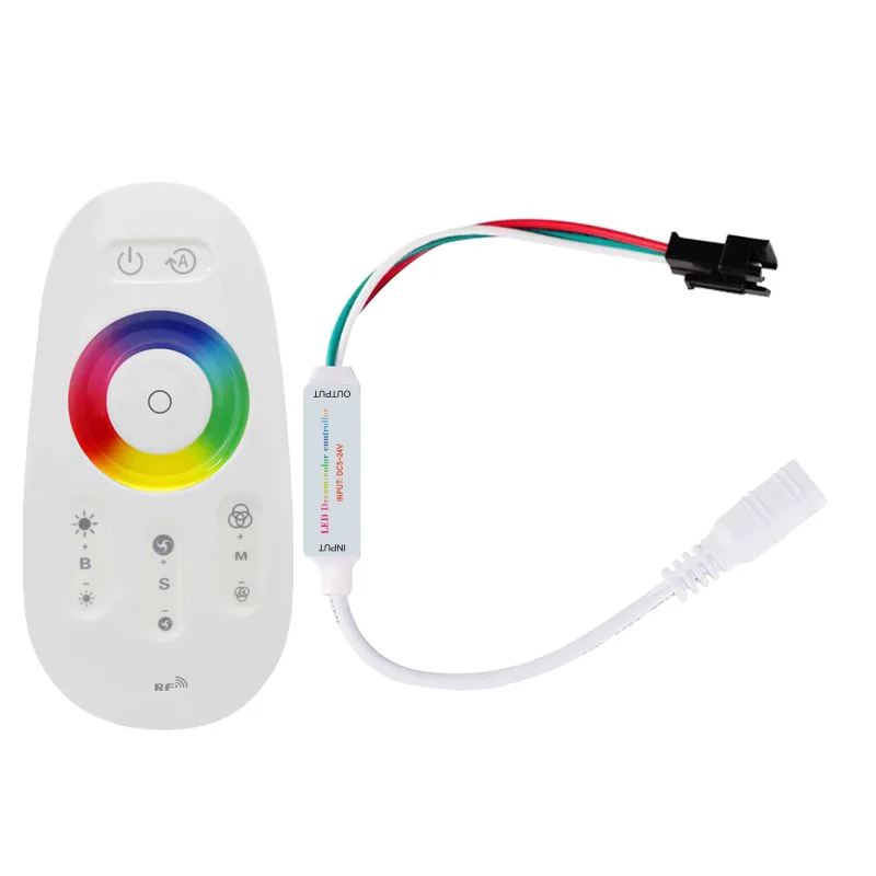 Music Sound Activated  Factory private model 2.4G  RGB APP LED Controller Light Strip 24 Key Remote Control