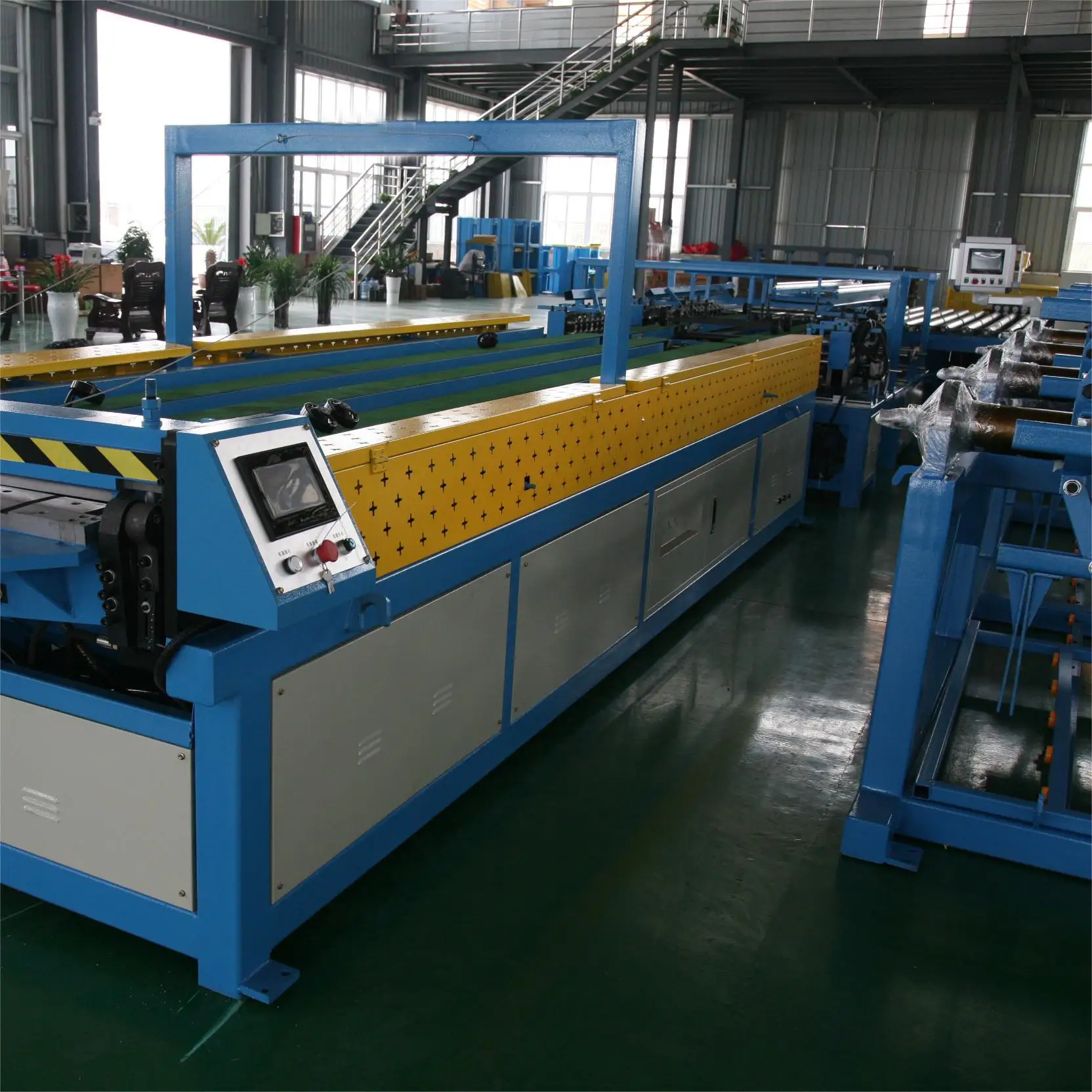 High Quality Automatic HVAC Duct Making Machine  Auto Duct Manufacture Coil Line 6