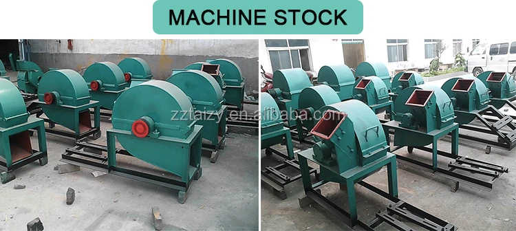 Wood chipping machine Diesel engine wood chipper wood crusher