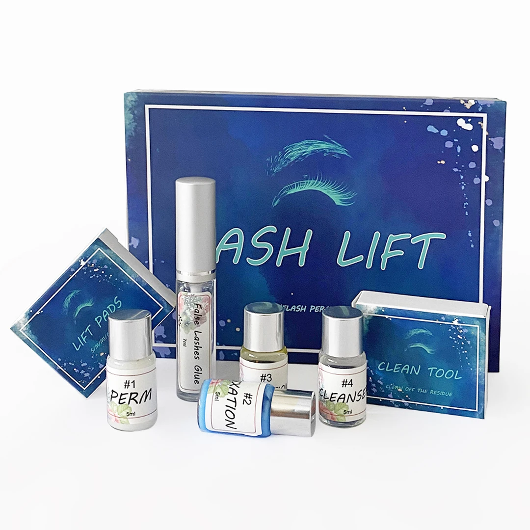 Luxury Lashlift Perming Kit Eyelash Brow Perm Kit Eyebrow Perming Lash lift Set Wholesale Private Logo