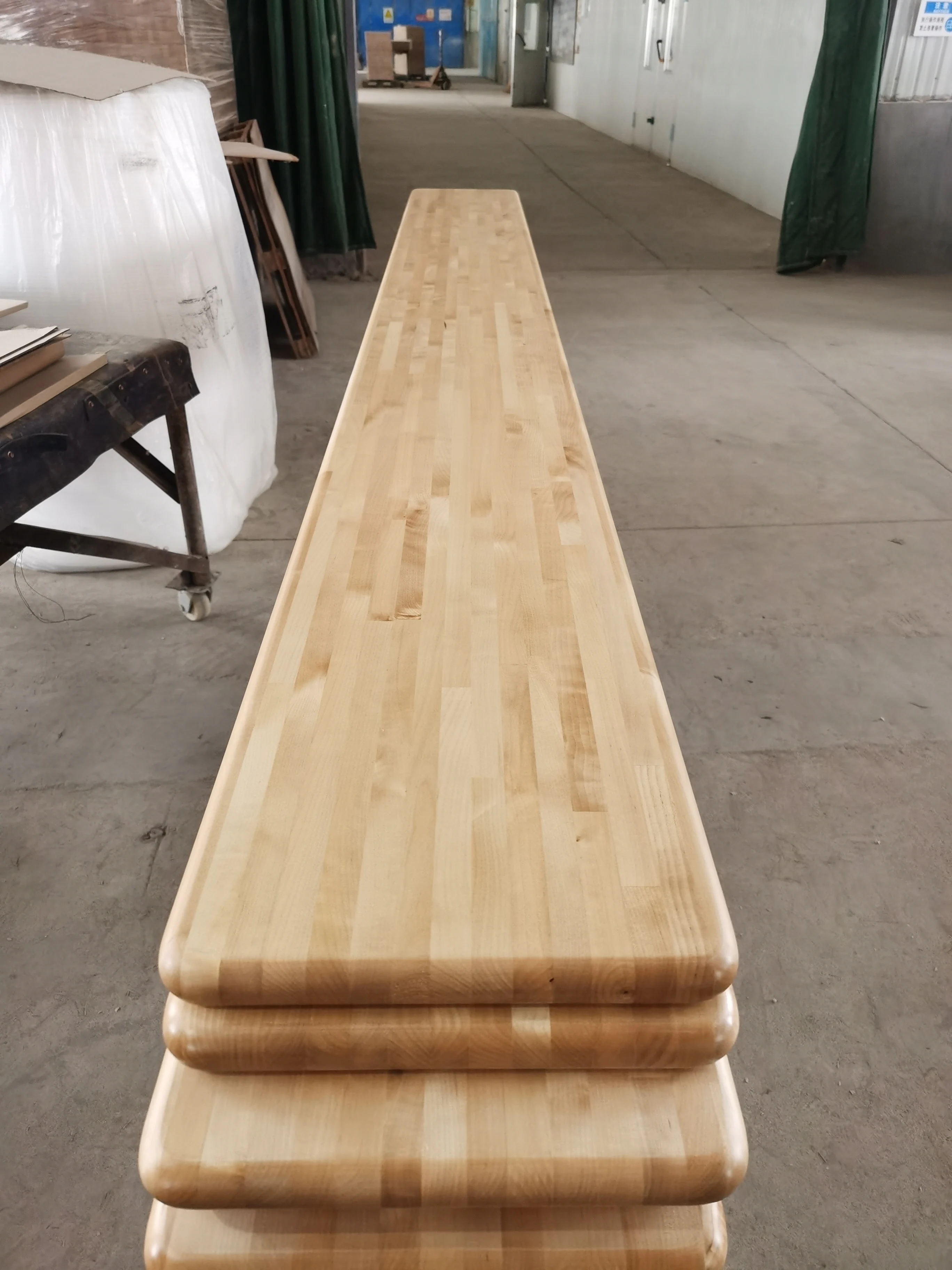 New Solid Wood  Panel Birch  board work top solid board worktop