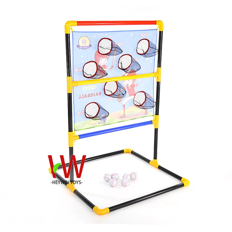 Target frame of aiming Net bag goal play Football Baseball game mix Toys for Kids (HM38)