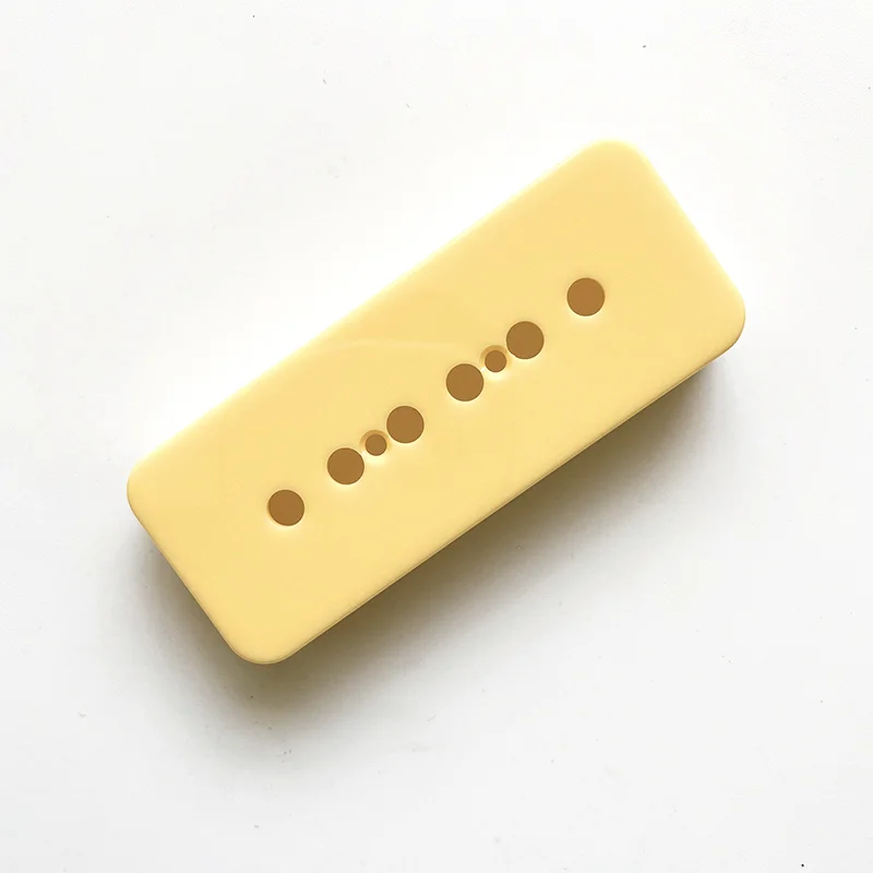 Ivory color P90 guitar pickup cover 50mm 52mm Soap bar guitar pickup cover for  Electric Guitar pickup parts