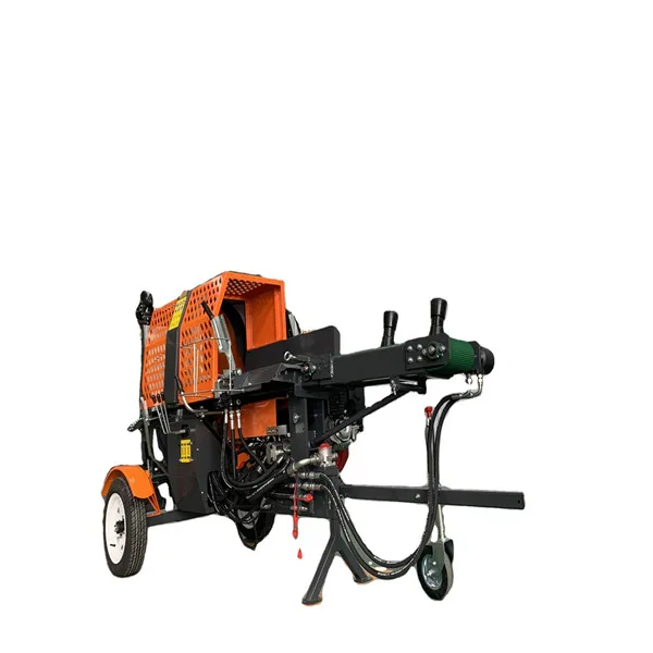 forestry firewood cutting and splitting machine ,wood log splitter gasoline with 20 inch Stihl chainsaw