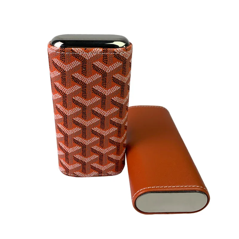 Portable Cigar Bag Hardware Cigar Set Portable Humidor Cedar Wood Humidor Cigar Pack Barrel Case