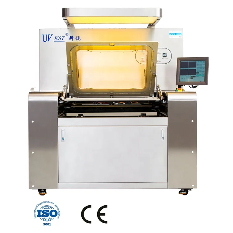 Semi automatic camera alignment outer layer dry wet film PCB UV LED Exposure machine