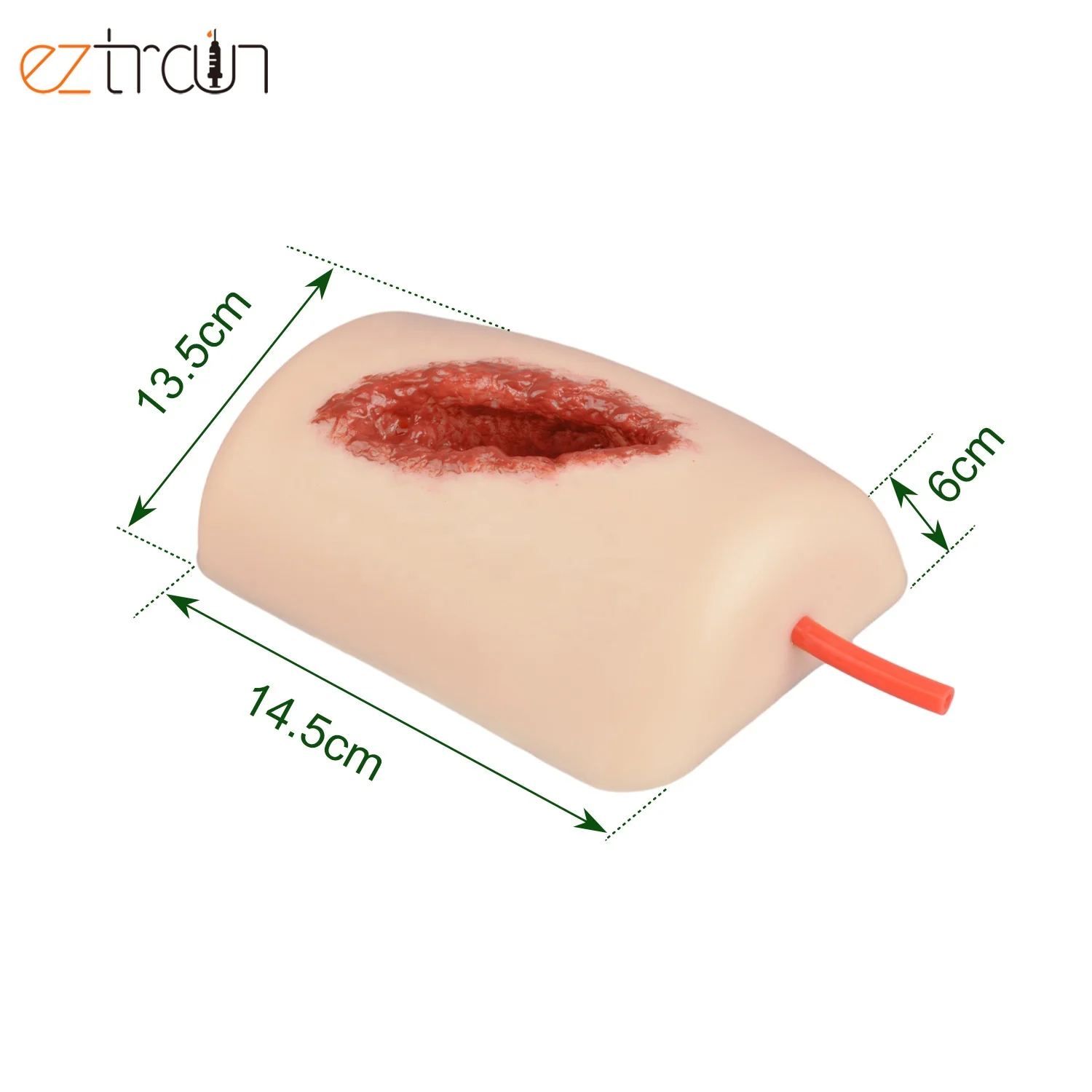 Medical Science Nursing Supplies Open Wound Packing Trainer Wound Care Kit Thigh Laceration Wound Packing Simulator
