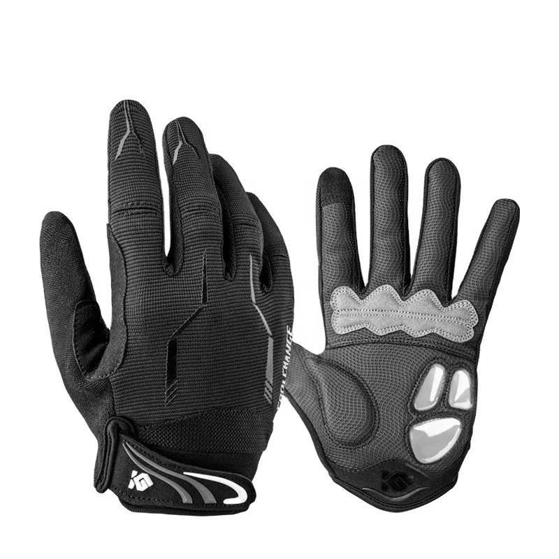CoolChange Winter Cycling Gloves Touch Screen Riding MTB Bike Gloves Sport Full Finger GEL Padding Motorcycle Bicycle Gloves