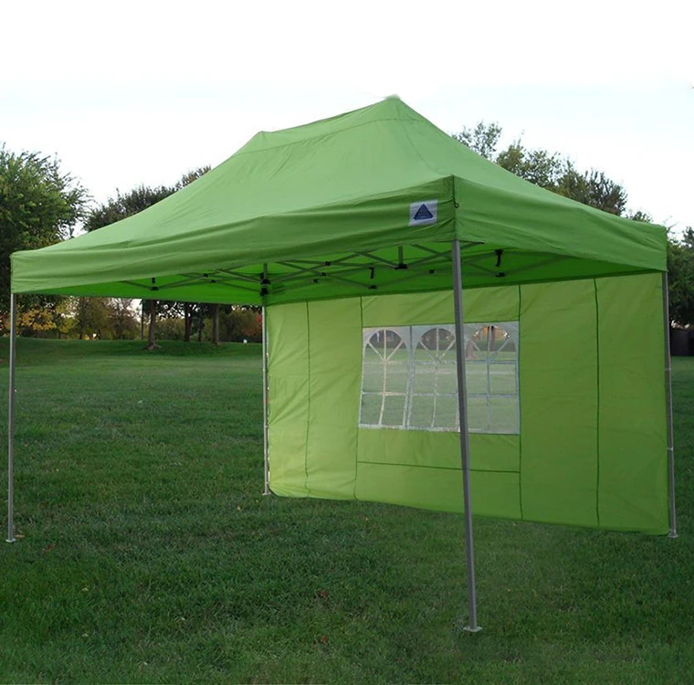 3x6 m Outdoor Sun Shelter Gazebo Tent with PVC Window Easy Folding Design fold tent trade show tents