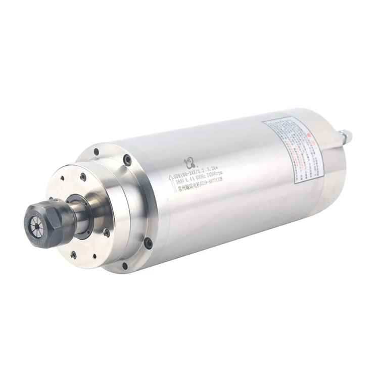 Wholesale 3.2KW Water Cooling Spindle Motor For CNC Router GDK100-24Z3.2