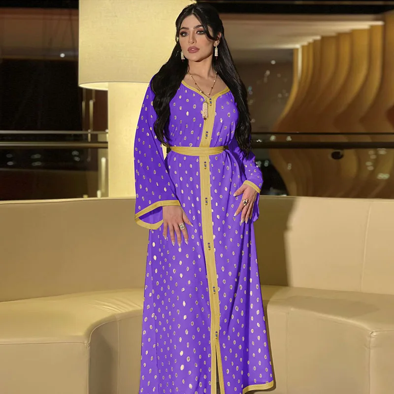 113-MQ006- woman clothes wholesale fashion Inspiration elegant Club party Muslim floral casual long dresses Club party prom