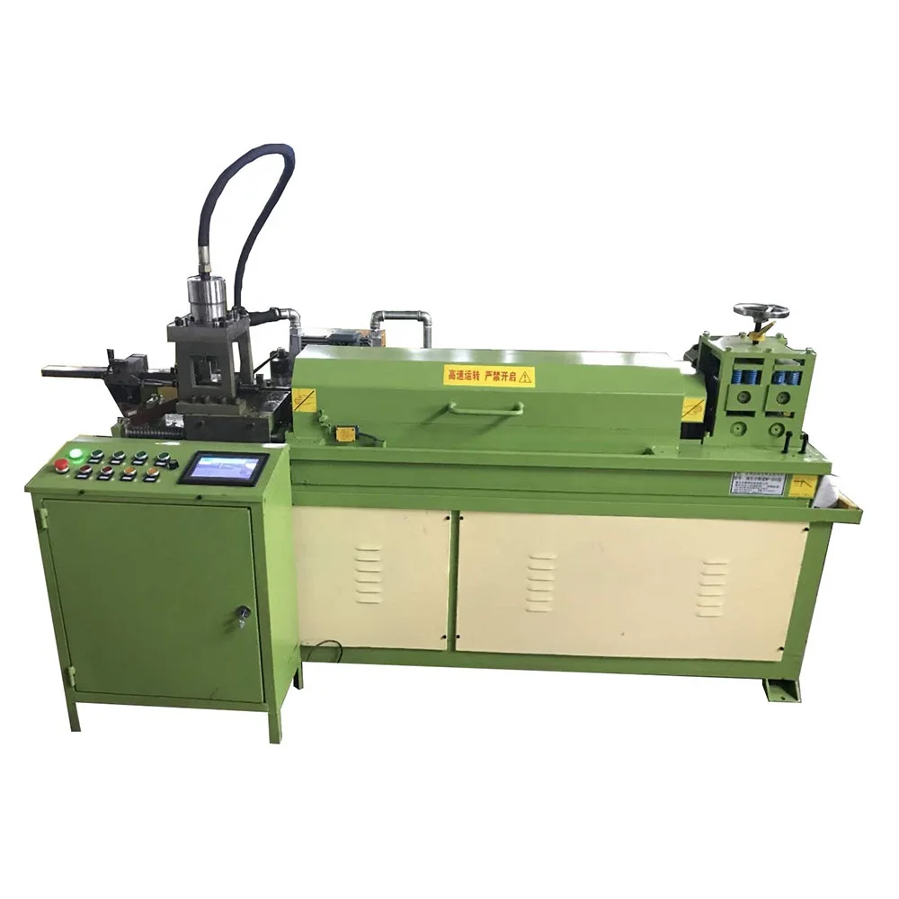 automatic wire straightening and cutting machine