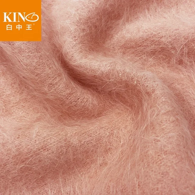 Wholesale sunday angora yarn 80%angora 20%nylon blended yarn 60 stock colors angora for knitting and hand knitting