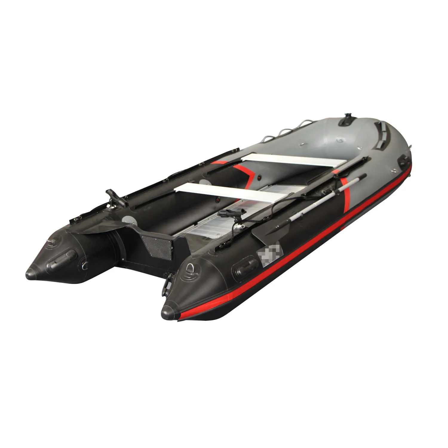 10ft Tender CE Inflatable Fishing Boat Dinghy Hypalon PVC Pontoon Boat For Rowing