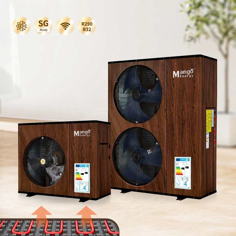 ERP A+++ Water Heater cooling heating R290 R32 Pompa Ciepla Cold Climate DC Inverter Air To Water Heat Pump