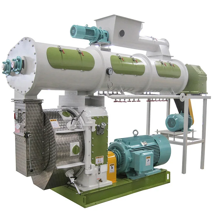 New Condition Fish Feed Extruder Pellet Machine Plant Production Line Floating Fish Feed Extruded Manufacturing Farm Industries