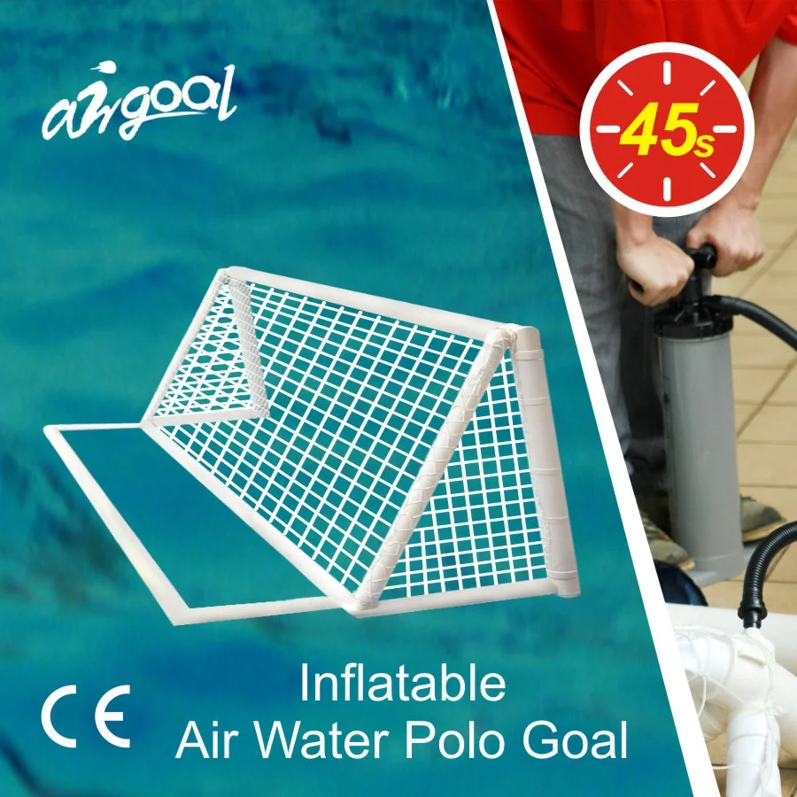 water games for adults with water polo goal post