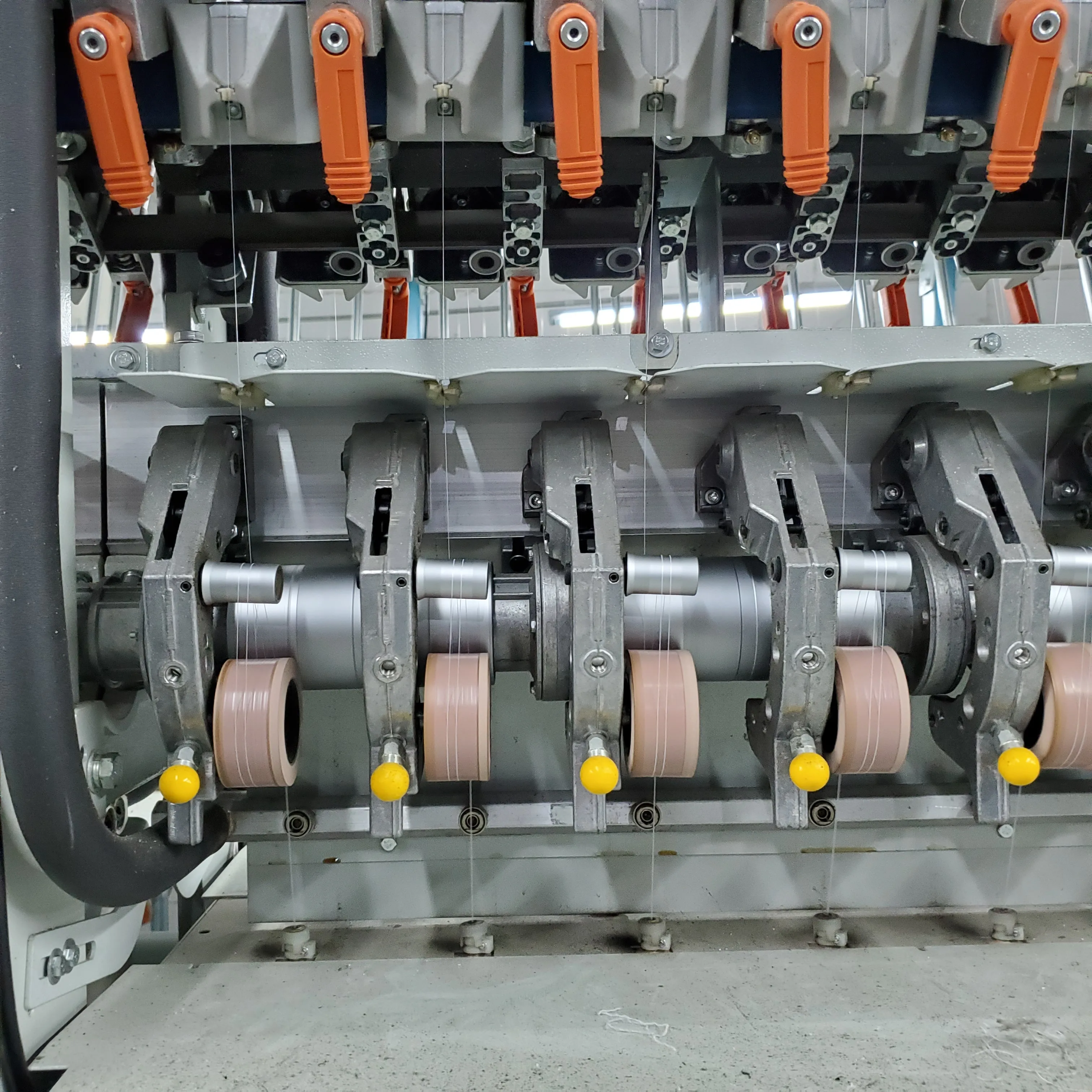 1000V POY to DTY high speed polyester yarn texturing machine  draw texturizing machine