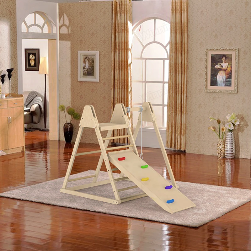 
Winning Triangle Ladder / Climbing Triangle For Toddlers /triangle Climbing Frame Montessori Made Foldable Pikler Triangle 