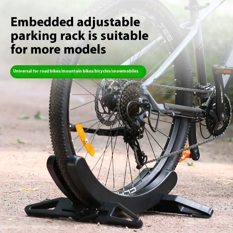 Adjustable Steel Bicycle Parking Rack Display Stand for Road and Mountain Bike for Home Use