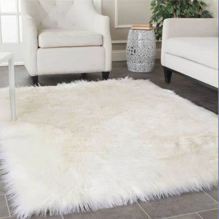 Fashion style Living Room Plush Rug Fluffy Floor Carpets