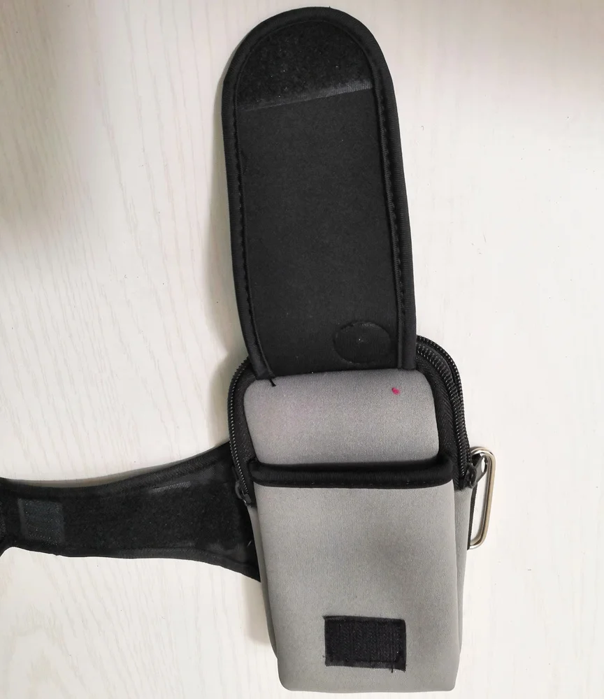 Top sell Customized Logo Neoprene Magic Sticky Running Traveling Storage Mobile Phone Arm Sport Bag