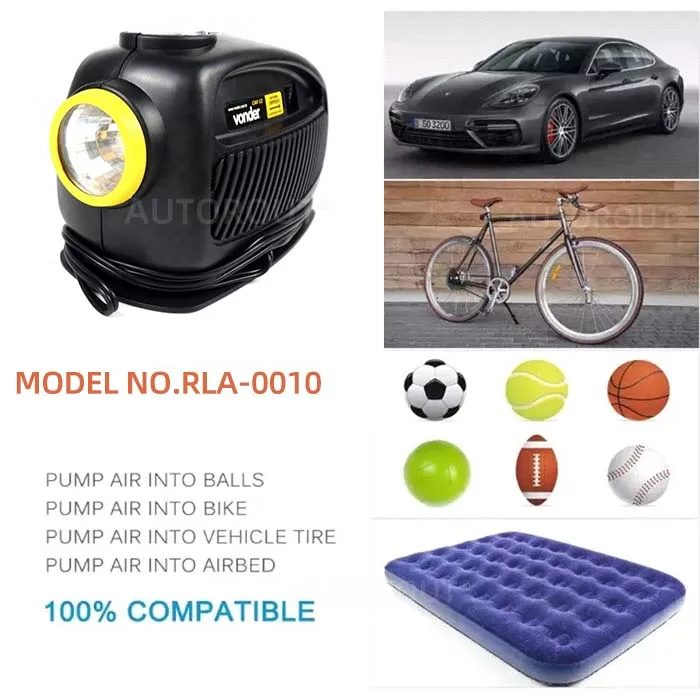 plastic handheld wholesale excellent quality mini small 150psi  Handheld car  air compressor DC12v mini tyre inflator