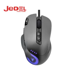 JEDEL GM1120 Wired Computer Optical Gaming  Mouse Programmable Gaming RGB Light  Mouse