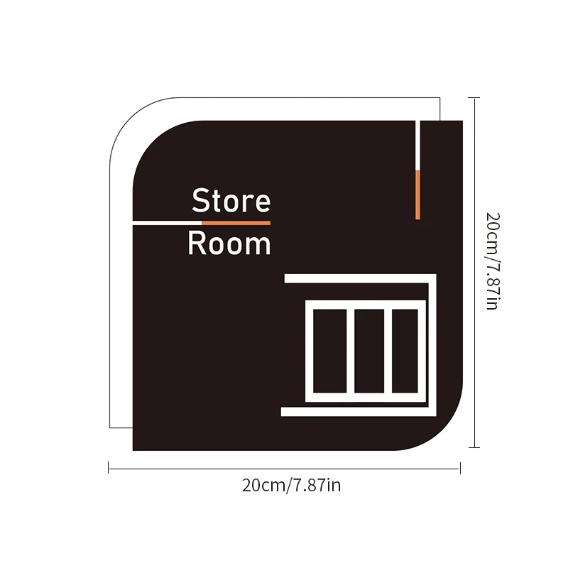 Restroom Sign Acrylic Material Doorplate China factory Hot sale For Hotel For Bathroom For Door Men and Woman Restroom Sign