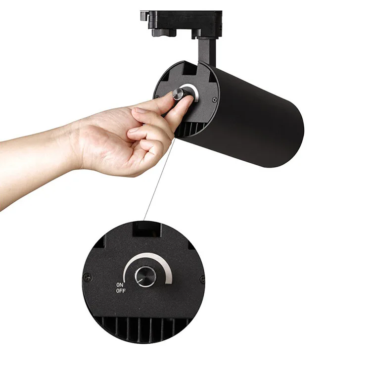 Tuya Museum Modern Ultra-Slim White Mini LED Track Light Smart Home Wall Washer Dimmer Switch Zigbee Wall Switch Track Light